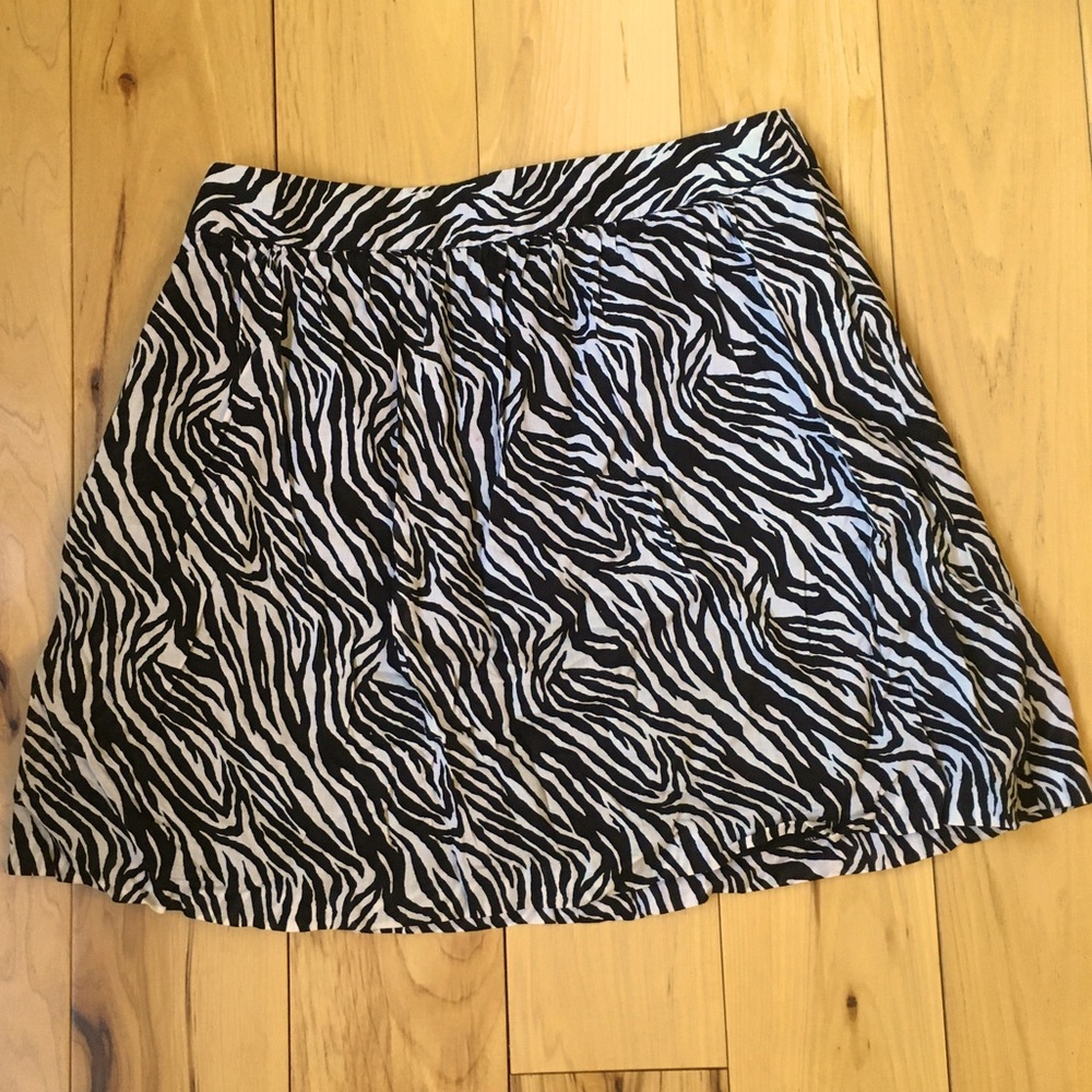 Banana Republic Zebra Skirt